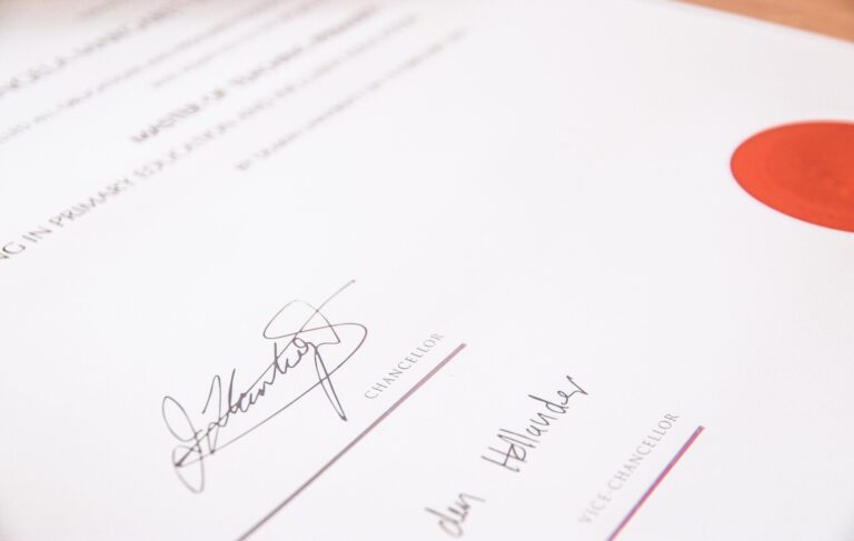 Certificate infilling