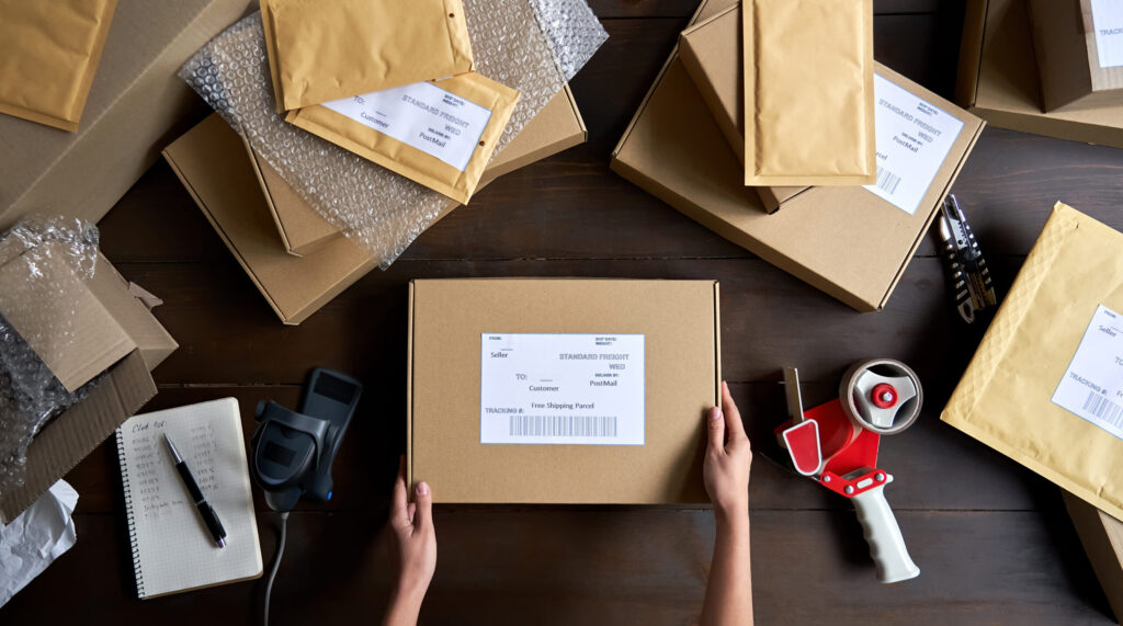 shipping labels